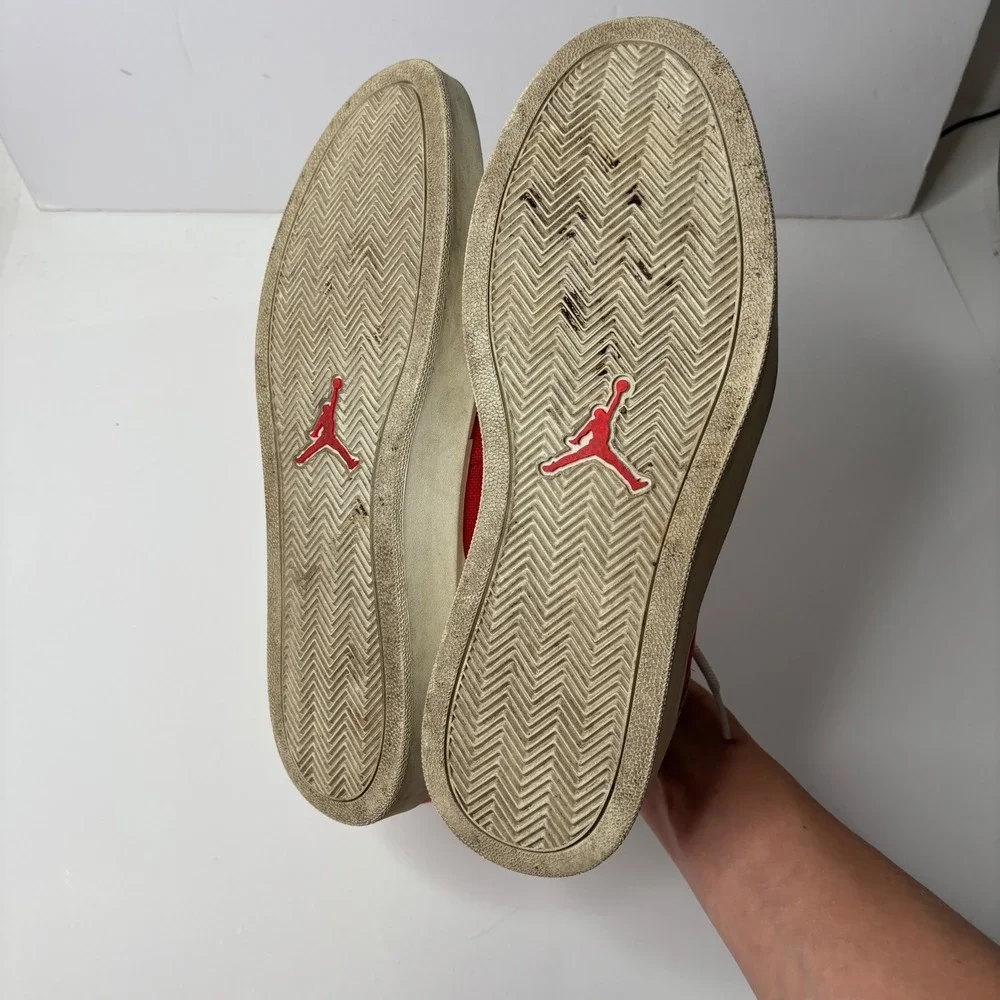 Jordan Westbrook 0.3 Crimson Red Cream Boat Shoes Sneakers Mens 11.5 Casual
